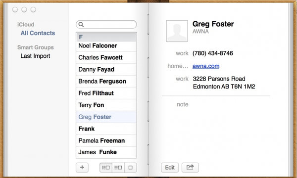 AWNA Contact Information